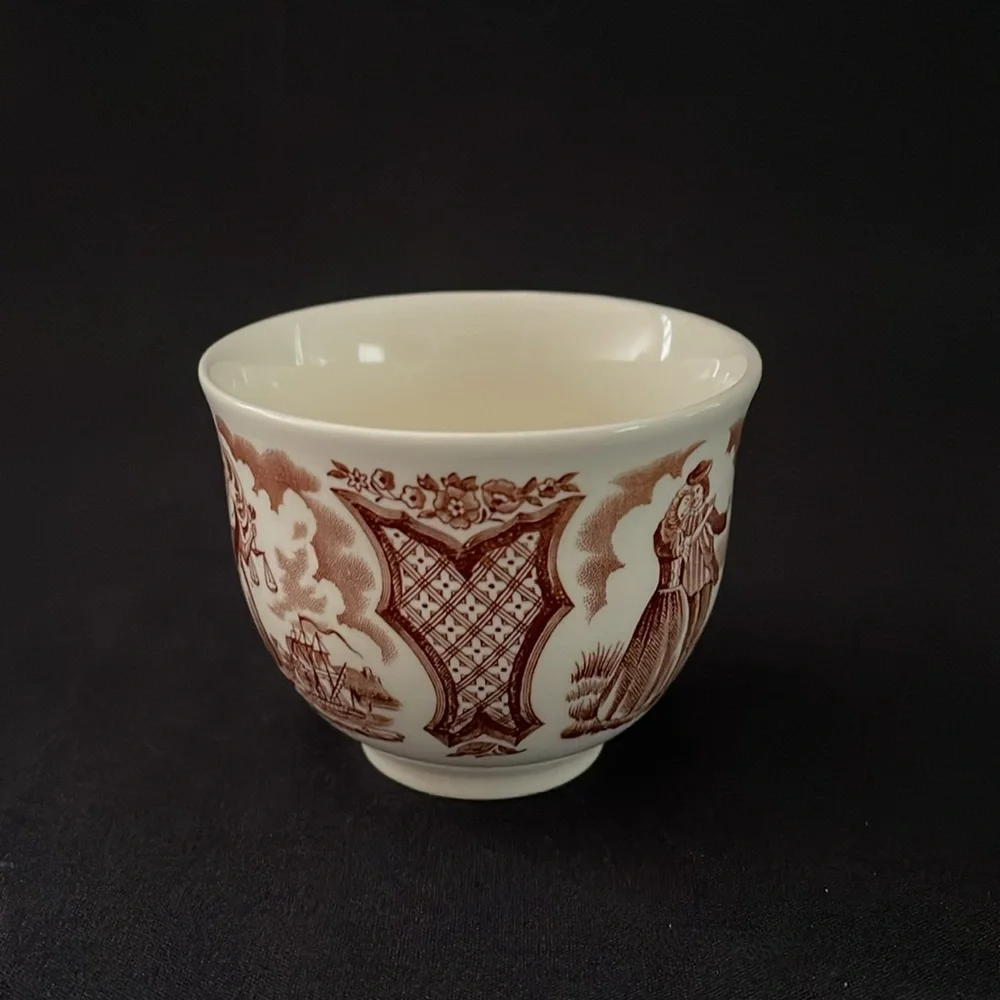 Fair Winds Alfred Meakin Staffordshire Brown Transferware - England